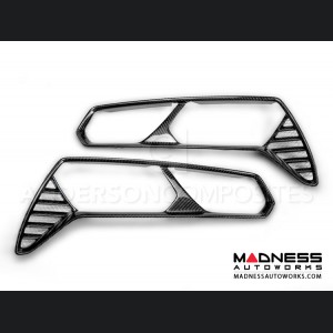 Chevrolet Corvette Carbon Fiber Tail Light Bezels - Anderson Composites - C7